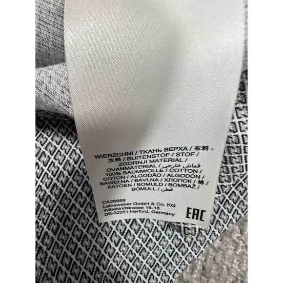 Brax Shirt Mens Extra Large Daniel JP Modern Fit Hi Flex Easy Care Geometric - Picture 10 of 10